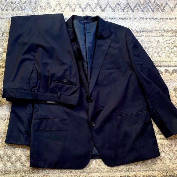 Bonobos Navy Standard Fit Suit 52R 44x28